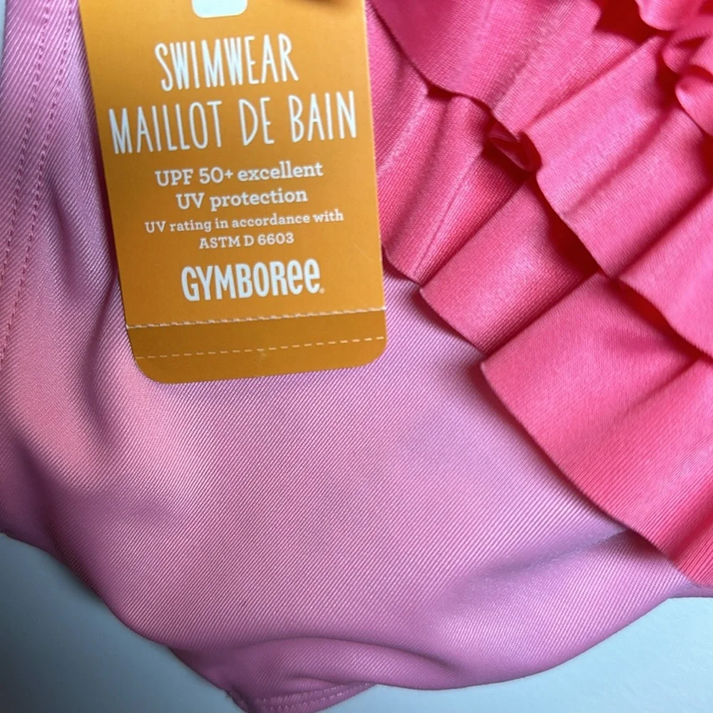 NWT Gymboree baby girl bathing suit 6-12months parrot